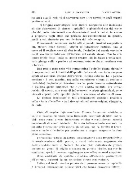 La clinica ostetrica rivista di ostetricia, ginecologia e pediatria. - A. 1, n. 1 (1899)-a. 40, n. 12 (dic. 1938)