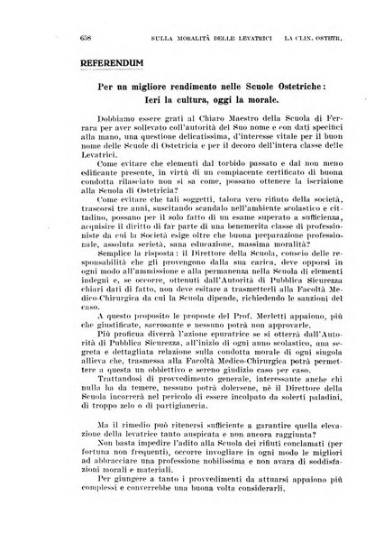 La clinica ostetrica rivista di ostetricia, ginecologia e pediatria. - A. 1, n. 1 (1899)-a. 40, n. 12 (dic. 1938)