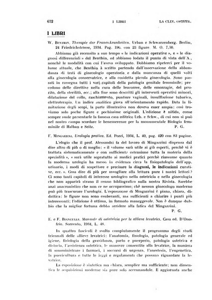 La clinica ostetrica rivista di ostetricia, ginecologia e pediatria. - A. 1, n. 1 (1899)-a. 40, n. 12 (dic. 1938)