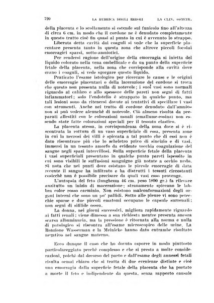 La clinica ostetrica rivista di ostetricia, ginecologia e pediatria. - A. 1, n. 1 (1899)-a. 40, n. 12 (dic. 1938)