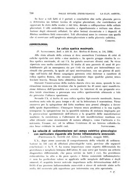 La clinica ostetrica rivista di ostetricia, ginecologia e pediatria. - A. 1, n. 1 (1899)-a. 40, n. 12 (dic. 1938)