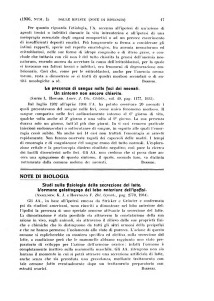 La clinica ostetrica rivista di ostetricia, ginecologia e pediatria. - A. 1, n. 1 (1899)-a. 40, n. 12 (dic. 1938)