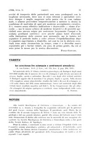 La clinica ostetrica rivista di ostetricia, ginecologia e pediatria. - A. 1, n. 1 (1899)-a. 40, n. 12 (dic. 1938)