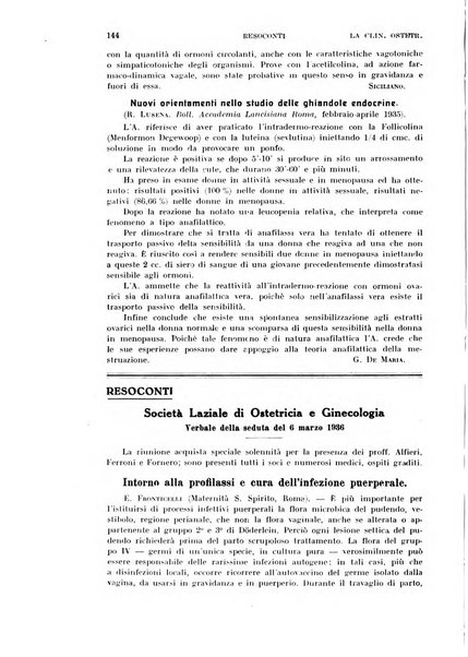 La clinica ostetrica rivista di ostetricia, ginecologia e pediatria. - A. 1, n. 1 (1899)-a. 40, n. 12 (dic. 1938)