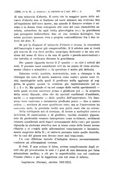 La clinica ostetrica rivista di ostetricia, ginecologia e pediatria. - A. 1, n. 1 (1899)-a. 40, n. 12 (dic. 1938)