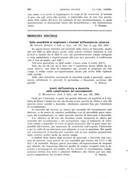 La clinica ostetrica rivista di ostetricia, ginecologia e pediatria. - A. 1, n. 1 (1899)-a. 40, n. 12 (dic. 1938)