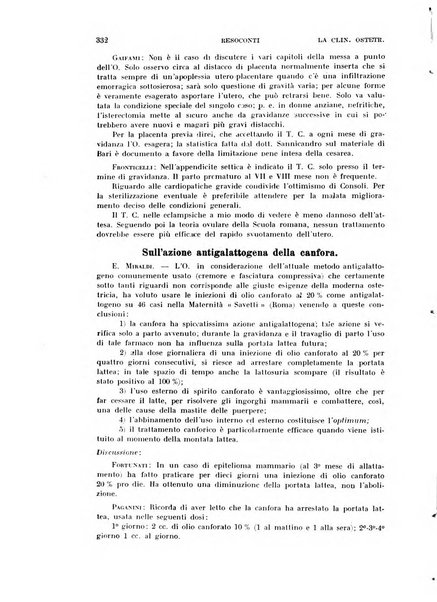 La clinica ostetrica rivista di ostetricia, ginecologia e pediatria. - A. 1, n. 1 (1899)-a. 40, n. 12 (dic. 1938)