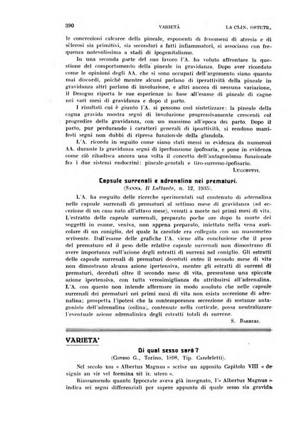 La clinica ostetrica rivista di ostetricia, ginecologia e pediatria. - A. 1, n. 1 (1899)-a. 40, n. 12 (dic. 1938)