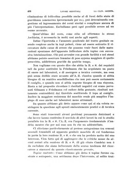 La clinica ostetrica rivista di ostetricia, ginecologia e pediatria. - A. 1, n. 1 (1899)-a. 40, n. 12 (dic. 1938)