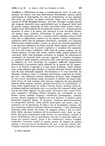 La clinica ostetrica rivista di ostetricia, ginecologia e pediatria. - A. 1, n. 1 (1899)-a. 40, n. 12 (dic. 1938)