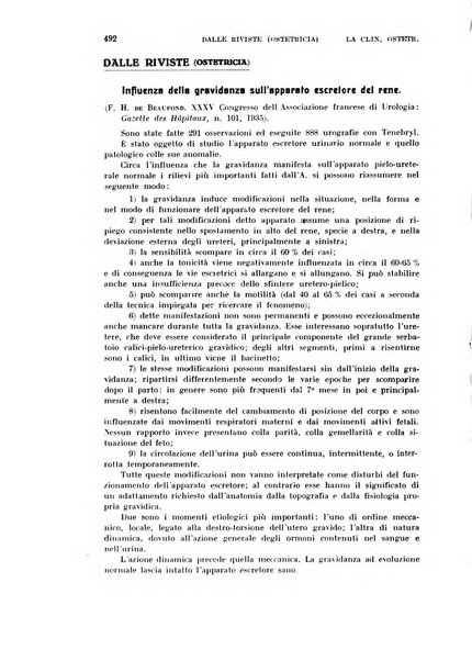 La clinica ostetrica rivista di ostetricia, ginecologia e pediatria. - A. 1, n. 1 (1899)-a. 40, n. 12 (dic. 1938)