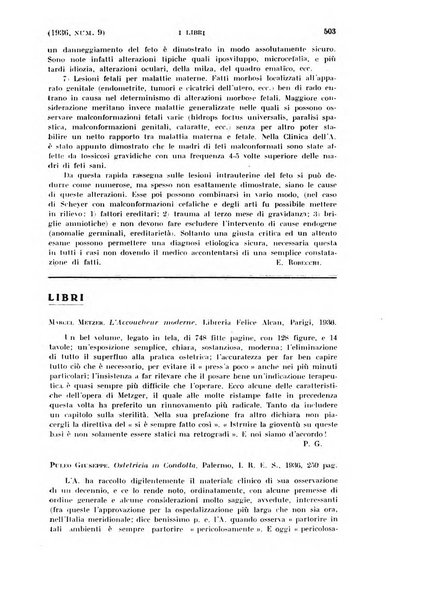 La clinica ostetrica rivista di ostetricia, ginecologia e pediatria. - A. 1, n. 1 (1899)-a. 40, n. 12 (dic. 1938)