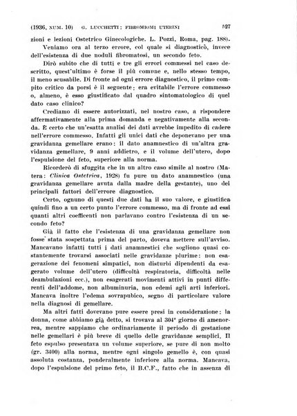 La clinica ostetrica rivista di ostetricia, ginecologia e pediatria. - A. 1, n. 1 (1899)-a. 40, n. 12 (dic. 1938)