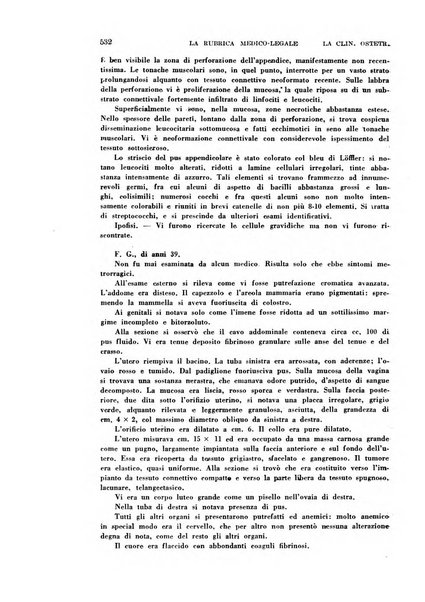 La clinica ostetrica rivista di ostetricia, ginecologia e pediatria. - A. 1, n. 1 (1899)-a. 40, n. 12 (dic. 1938)