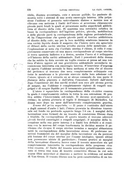 La clinica ostetrica rivista di ostetricia, ginecologia e pediatria. - A. 1, n. 1 (1899)-a. 40, n. 12 (dic. 1938)