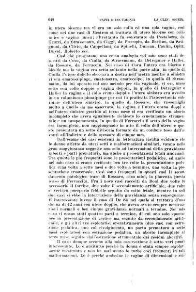 La clinica ostetrica rivista di ostetricia, ginecologia e pediatria. - A. 1, n. 1 (1899)-a. 40, n. 12 (dic. 1938)