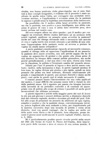 La clinica ostetrica rivista di ostetricia, ginecologia e pediatria. - A. 1, n. 1 (1899)-a. 40, n. 12 (dic. 1938)