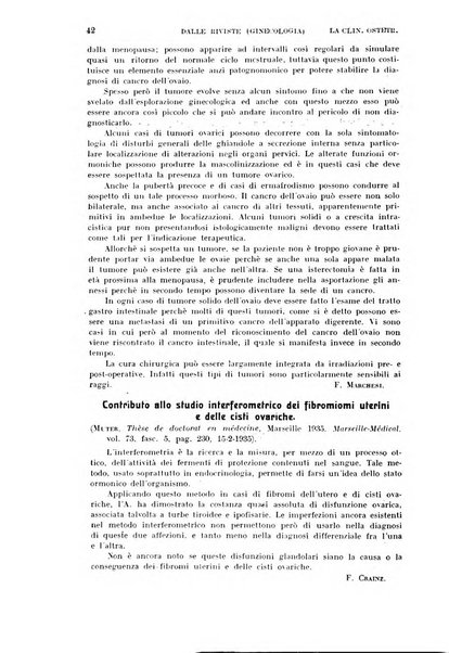 La clinica ostetrica rivista di ostetricia, ginecologia e pediatria. - A. 1, n. 1 (1899)-a. 40, n. 12 (dic. 1938)