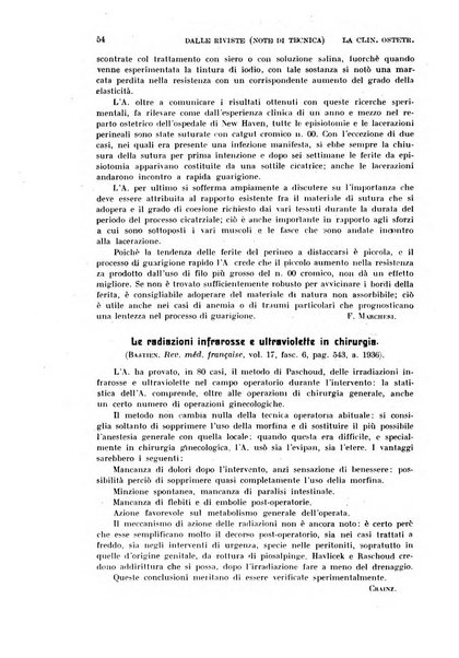 La clinica ostetrica rivista di ostetricia, ginecologia e pediatria. - A. 1, n. 1 (1899)-a. 40, n. 12 (dic. 1938)