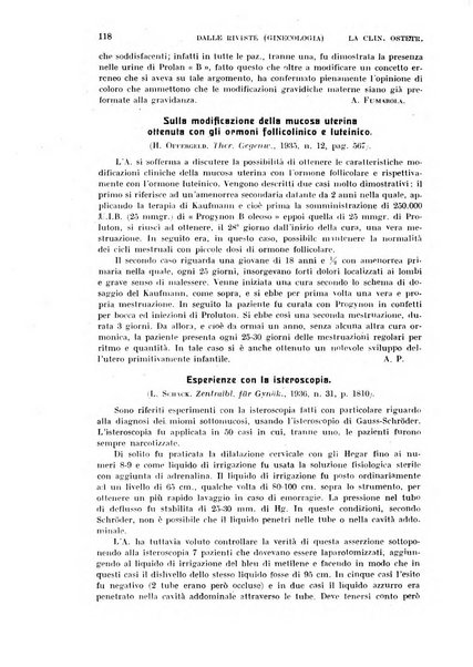 La clinica ostetrica rivista di ostetricia, ginecologia e pediatria. - A. 1, n. 1 (1899)-a. 40, n. 12 (dic. 1938)