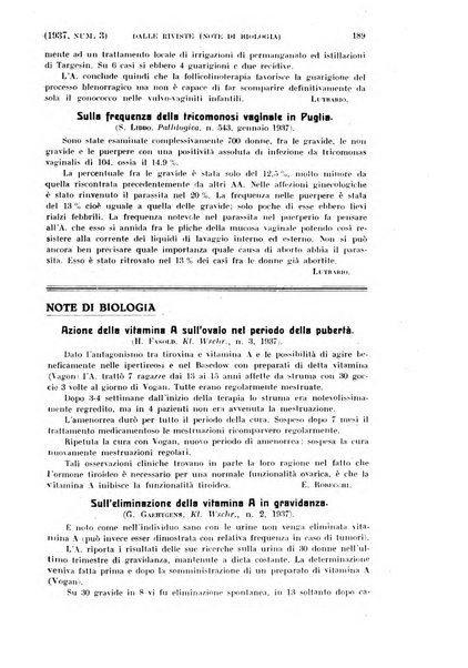 La clinica ostetrica rivista di ostetricia, ginecologia e pediatria. - A. 1, n. 1 (1899)-a. 40, n. 12 (dic. 1938)