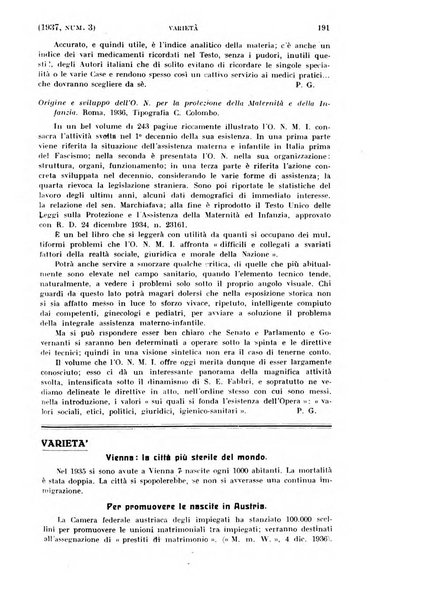 La clinica ostetrica rivista di ostetricia, ginecologia e pediatria. - A. 1, n. 1 (1899)-a. 40, n. 12 (dic. 1938)