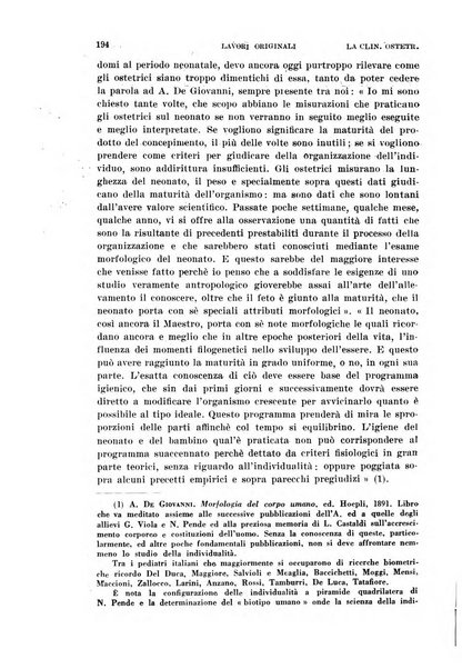 La clinica ostetrica rivista di ostetricia, ginecologia e pediatria. - A. 1, n. 1 (1899)-a. 40, n. 12 (dic. 1938)