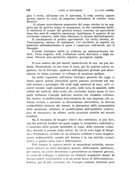 La clinica ostetrica rivista di ostetricia, ginecologia e pediatria. - A. 1, n. 1 (1899)-a. 40, n. 12 (dic. 1938)