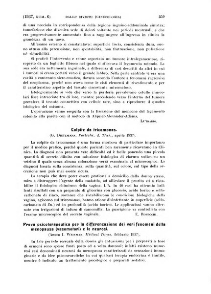 La clinica ostetrica rivista di ostetricia, ginecologia e pediatria. - A. 1, n. 1 (1899)-a. 40, n. 12 (dic. 1938)