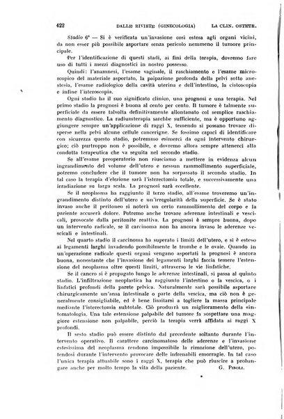 La clinica ostetrica rivista di ostetricia, ginecologia e pediatria. - A. 1, n. 1 (1899)-a. 40, n. 12 (dic. 1938)