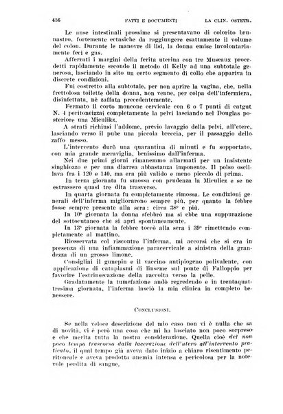 La clinica ostetrica rivista di ostetricia, ginecologia e pediatria. - A. 1, n. 1 (1899)-a. 40, n. 12 (dic. 1938)