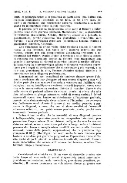 La clinica ostetrica rivista di ostetricia, ginecologia e pediatria. - A. 1, n. 1 (1899)-a. 40, n. 12 (dic. 1938)