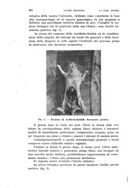 La clinica ostetrica rivista di ostetricia, ginecologia e pediatria. - A. 1, n. 1 (1899)-a. 40, n. 12 (dic. 1938)