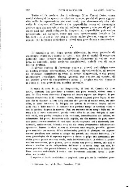 La clinica ostetrica rivista di ostetricia, ginecologia e pediatria. - A. 1, n. 1 (1899)-a. 40, n. 12 (dic. 1938)