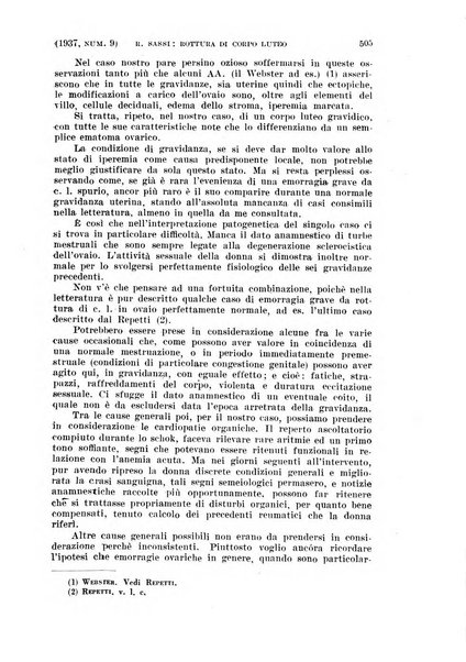 La clinica ostetrica rivista di ostetricia, ginecologia e pediatria. - A. 1, n. 1 (1899)-a. 40, n. 12 (dic. 1938)