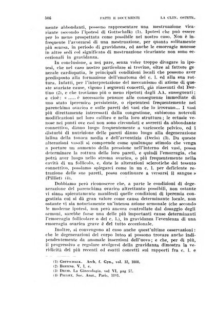 La clinica ostetrica rivista di ostetricia, ginecologia e pediatria. - A. 1, n. 1 (1899)-a. 40, n. 12 (dic. 1938)