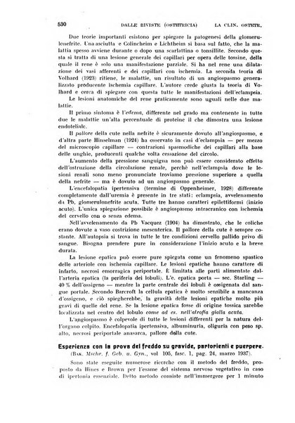 La clinica ostetrica rivista di ostetricia, ginecologia e pediatria. - A. 1, n. 1 (1899)-a. 40, n. 12 (dic. 1938)