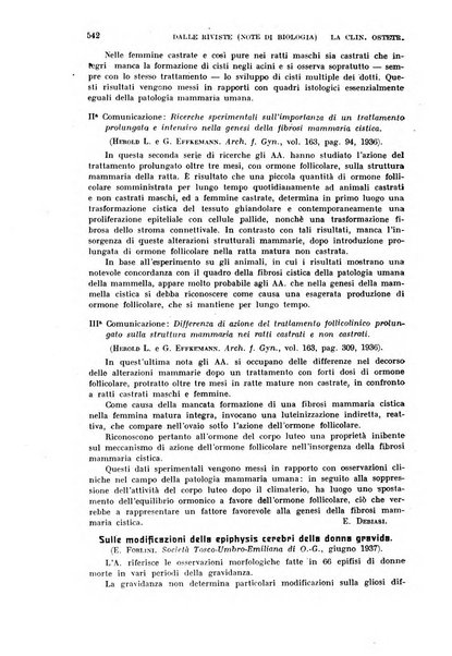 La clinica ostetrica rivista di ostetricia, ginecologia e pediatria. - A. 1, n. 1 (1899)-a. 40, n. 12 (dic. 1938)