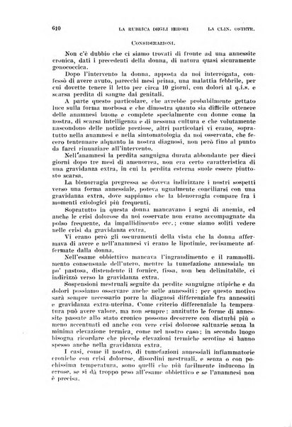 La clinica ostetrica rivista di ostetricia, ginecologia e pediatria. - A. 1, n. 1 (1899)-a. 40, n. 12 (dic. 1938)