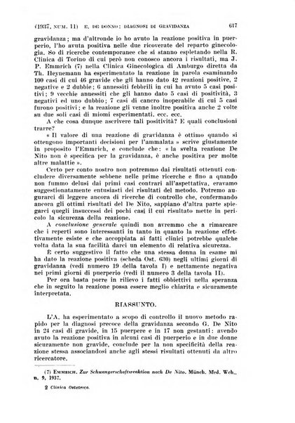 La clinica ostetrica rivista di ostetricia, ginecologia e pediatria. - A. 1, n. 1 (1899)-a. 40, n. 12 (dic. 1938)