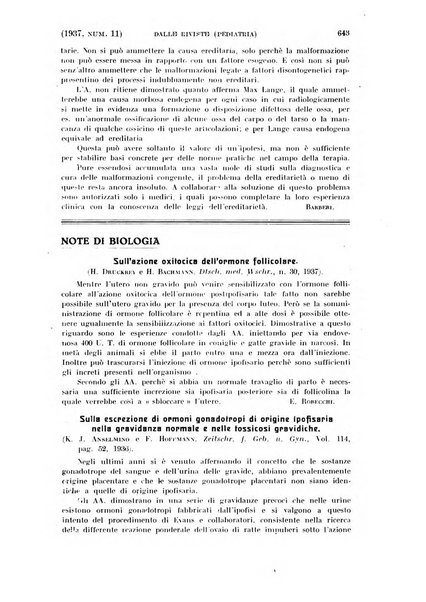 La clinica ostetrica rivista di ostetricia, ginecologia e pediatria. - A. 1, n. 1 (1899)-a. 40, n. 12 (dic. 1938)