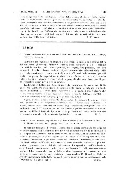 La clinica ostetrica rivista di ostetricia, ginecologia e pediatria. - A. 1, n. 1 (1899)-a. 40, n. 12 (dic. 1938)