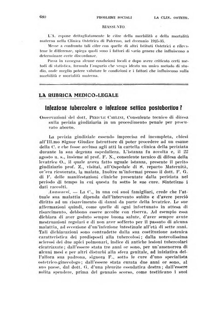 La clinica ostetrica rivista di ostetricia, ginecologia e pediatria. - A. 1, n. 1 (1899)-a. 40, n. 12 (dic. 1938)