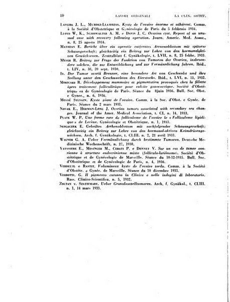 La clinica ostetrica rivista di ostetricia, ginecologia e pediatria. - A. 1, n. 1 (1899)-a. 40, n. 12 (dic. 1938)