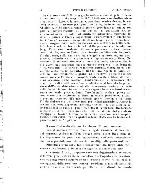 La clinica ostetrica rivista di ostetricia, ginecologia e pediatria. - A. 1, n. 1 (1899)-a. 40, n. 12 (dic. 1938)