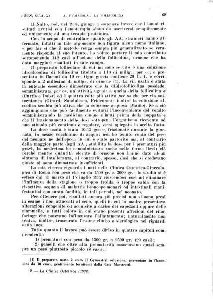 La clinica ostetrica rivista di ostetricia, ginecologia e pediatria. - A. 1, n. 1 (1899)-a. 40, n. 12 (dic. 1938)