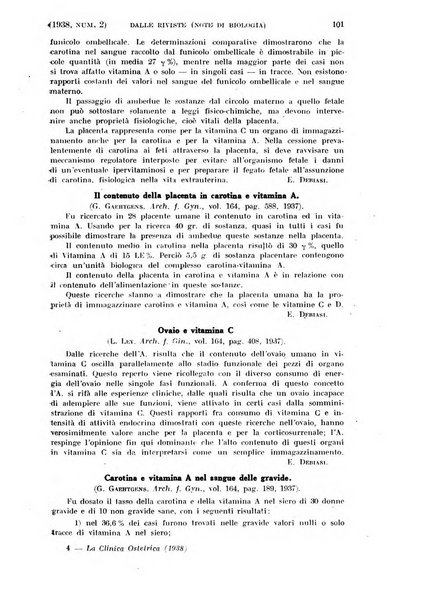 La clinica ostetrica rivista di ostetricia, ginecologia e pediatria. - A. 1, n. 1 (1899)-a. 40, n. 12 (dic. 1938)