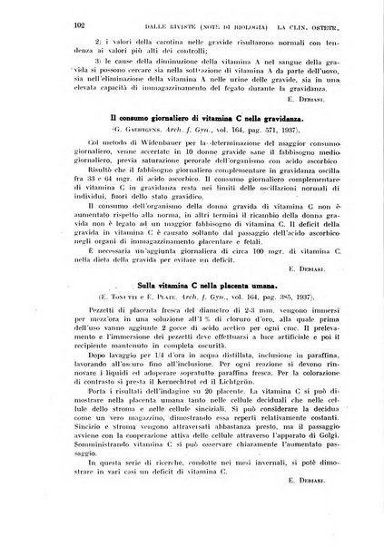 La clinica ostetrica rivista di ostetricia, ginecologia e pediatria. - A. 1, n. 1 (1899)-a. 40, n. 12 (dic. 1938)