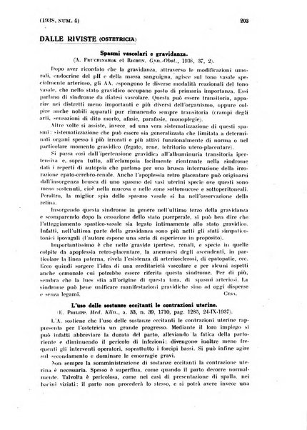 La clinica ostetrica rivista di ostetricia, ginecologia e pediatria. - A. 1, n. 1 (1899)-a. 40, n. 12 (dic. 1938)