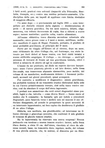 La clinica ostetrica rivista di ostetricia, ginecologia e pediatria. - A. 1, n. 1 (1899)-a. 40, n. 12 (dic. 1938)